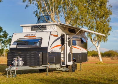 Golf 577 Tourer Caravan Hire in Exmouth/WA with Unplug Rentals